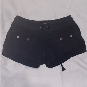 Vintage Old Navy Black Women's Cargo Shorts